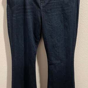 Judy Blue High Waist Mock Fray Tulip Hem Black Flare Denim Jeans